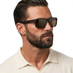 Óculos de Sol Unissex Oakley Holbrook Prizm Tungsten Polarized - Foto 3