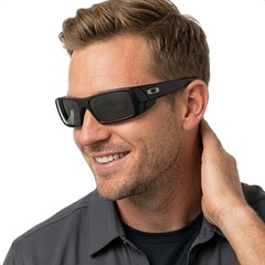 Óculos de Sol Unissex Oakley Gascan Grey Polarized - Foto 3