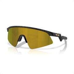 Óculos de Sol Infantil Oakley Resistor Sweep Players Collection Prizm 24K - Foto 2