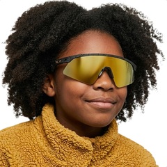 Óculos de Sol Infantil Oakley Resistor Sweep Players Collection Prizm 24K - Foto 3