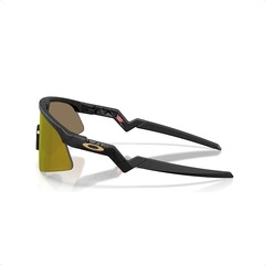 Óculos de Sol Infantil Oakley Resistor Sweep Players Collection Prizm 24K - Foto 4