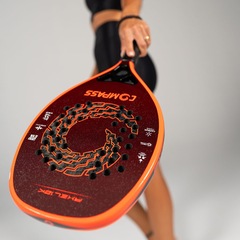 Raquete Beach Tennis Compass Axel 12k 2026 - Adulto - Foto 7