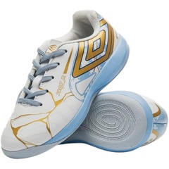 Chuteira Futsal Infantil Umbro Pro 5 Jr Kintsugi - Foto 10