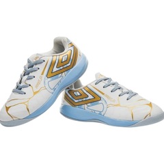 Chuteira Futsal Infantil Umbro Pro 5 Jr Kintsugi - Foto 9