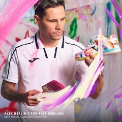 Chuteira de Futsal Adulto Joma Top Flex Rebound Graffiti - Foto 6