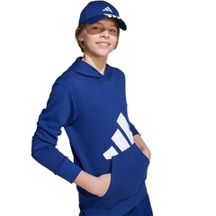 Blusão adidas Moletom Big Logo - Infantil - Foto 3