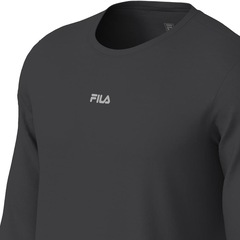 Camiseta Manga Longa Fila Sun Protect Breezy Masculina - Foto 4