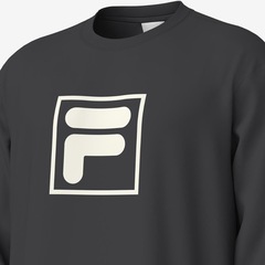 Camiseta Manga Longa Fila F-Box Masculina - Foto 4