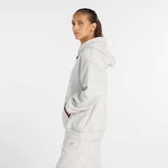 Casaco New Balance Com Capuz Athletics Logo Feminino - Foto 2