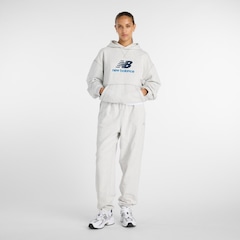 Casaco New Balance Com Capuz Athletics Logo Feminino - Foto 3
