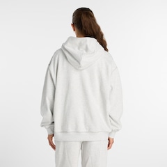 Casaco New Balance Com Capuz Athletics Logo Feminino - Foto 4