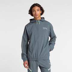 Jaqueta New Balance Reimagined Woven Graphic Masculina - Foto 1