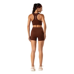Short Feminino Liso Sem Costura - Foto 4