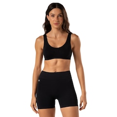 Short Feminino Liso Sem Costura - Foto 1