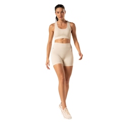 Short Feminino Liso Sem Costura - Foto 3