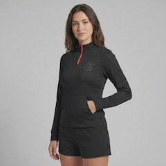 Jaqueta Futfanatics Flamengo Tato Feminina - Foto 3