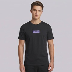 Camiseta Hurley Silk Box Masculina - Foto 1