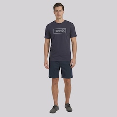 Camiseta Hurley Silk Box Relevo Masculina - Foto 3