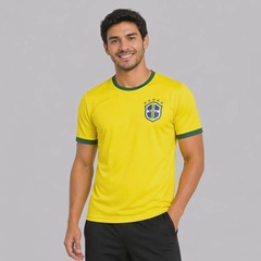 Camisa FutFanatics Brasil Canarinho 10 Neymar Jr Masculina - Foto 4