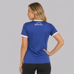 Camisa Brasil Canarinho FutFanatics Feminina - Foto 4
