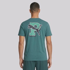 Camiseta Puma Graphic Tee Masculina - Foto 3