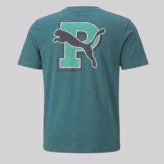 Camiseta Puma Graphic Tee Masculina - Foto 5