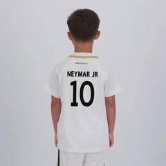 Camisa FutFanatics Santos Manto 10 Neymar Jr Infantil - Foto 1