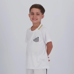 Camisa FutFanatics Santos Manto 10 Neymar Jr Infantil - Foto 4