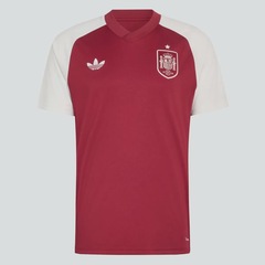 Camisa Espanha Pré-Jogo II 2026 adidas Masculina - Foto 4