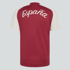 Camisa Espanha Pré-Jogo II 2026 adidas Masculina - Foto 5
