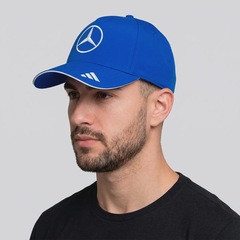 Boné Aba Curva adidas Mercedes AMG Petronas Kimi Antonelli Unissex - Foto 5