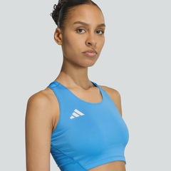 Top Cropped adidas Adizero Feminino - Foto 5