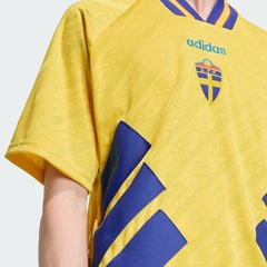 Camisa Suécia I 1994 adidas Masculina - Foto 6