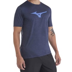 Camiseta Mizuno Logo M Mescla - Masculina - Foto 2