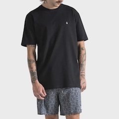 Camiseta Volcom Stone Blanks Plus Size - Masculina - Foto 1