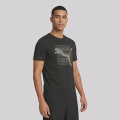 Camiseta Puma Graphic Wording Masculina - Foto 2