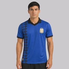 Camisa FutFanatics Argentina Retrô 1994 10 Maradona Masculina - Foto 2