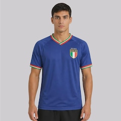 Camisa FutFanatics Itália Azzurra 11 Kean Masculina - Foto 3