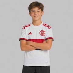 Camisa do Flamengo II 2026 adidas Infantil - Foto 3