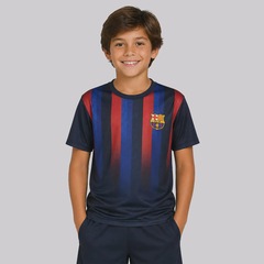 Camisa FutFanatics Barcelona Stamina 11 Raphinha Infantil - Foto 2
