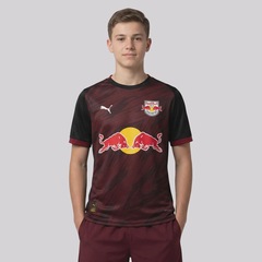 Camisa Puma Red Bull Bragantino II 2026 Infantil - Foto 1