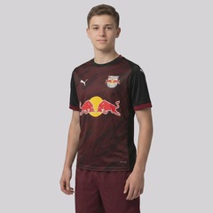 Camisa Puma Red Bull Bragantino II 2026 Infantil - Foto 2
