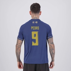 Camisa FutFanatics Flamengo Frequência 9 Pedro Masculina - Foto 1