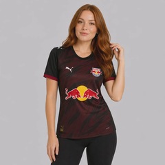Camisa Puma Red Bull Bragantino II 2026 Feminina - Foto 1
