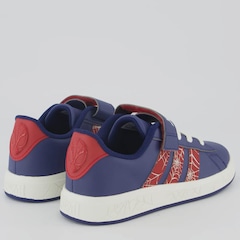 Tênis adidas Grand Court Marvel Spider Man EL Infantil - Foto 3