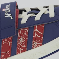 Tênis adidas Grand Court Marvel Spider Man EL Infantil - Foto 7
