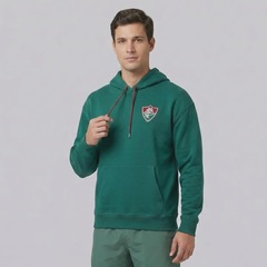 Moletom Fluminense Salto Verde FutFanatics Masculina - Foto 3