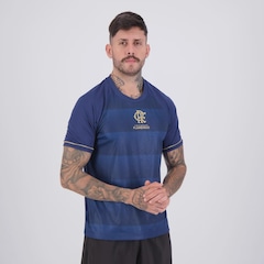 Camisa do Flamengo Frequência Marinho 10 De Arrascaeta FutFanatics Masculina - Foto 3