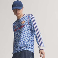 Camisa do Manchester United Away 90 Remake Edition Manga Longa adidas Masculina - Foto 8