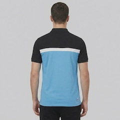 Camisa Polo Grêmio Piquet Tricolor FutFanatics Masculina - Foto 3